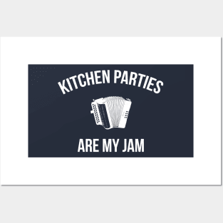 Kitchen Parties Are My Jam || Newfoundland and Labrador || Gifts || Souvenirs || Clothing Posters and Art